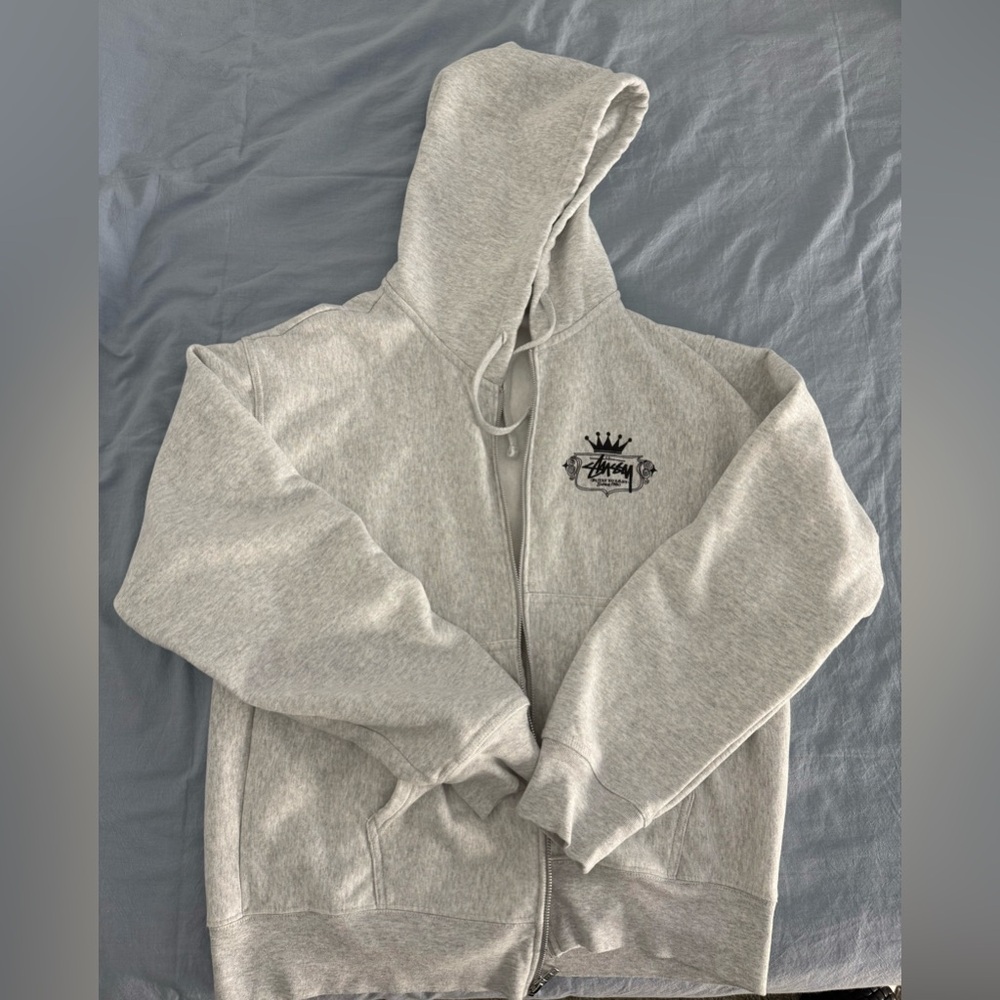 Stüssy Built To Last Zip Hoodie Large, new WOT